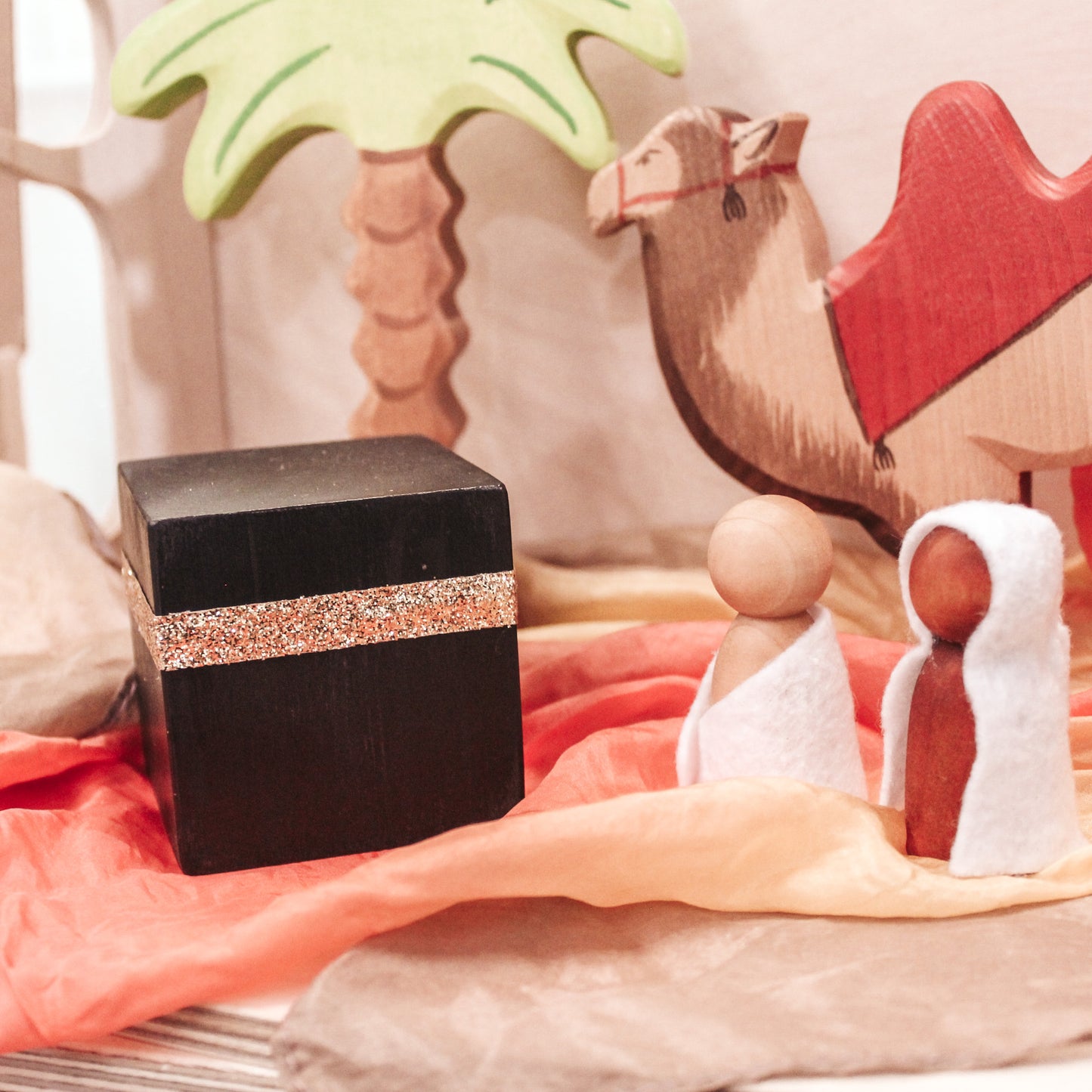 Rustic Wooden Kaaba